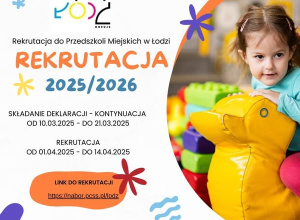 Rekrutacja do przedszkoli 2025/2026