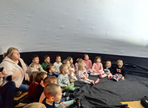 Planetarium u przedszkolaków