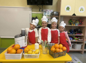 Biedroneczki i soczki owocowe